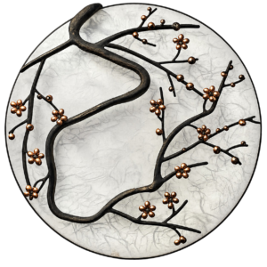 Accueil Songe d'un arbre en fleur <br /> Création Art Ferronnerie